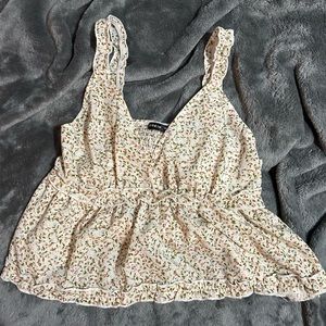 Woman’s M Shein Floral Tank Too